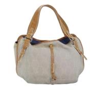 Pre-owned Canvas celine-bags Celine Vintage , Gray , Dames