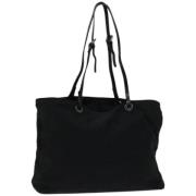 Pre-owned Canvas totes Fendi Vintage , Black , Dames