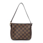 Pre-owned Coated canvas handbags Louis Vuitton Vintage , Brown , Dames