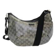 Pre-owned Canvas gucci-bags Gucci Vintage , Beige , Dames