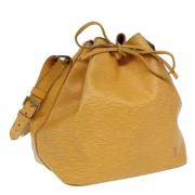 Pre-owned Leather louis-vuitton-bags Louis Vuitton Vintage , Yellow , ...