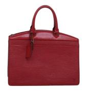 Pre-owned Leather louis-vuitton-bags Louis Vuitton Vintage , Red , Dam...