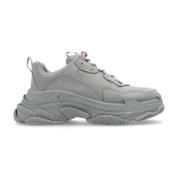 Sneakers Triples Balenciaga , Gray , Dames