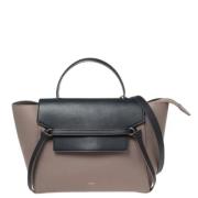 Pre-owned Leather celine-bags Celine Vintage , Black , Dames