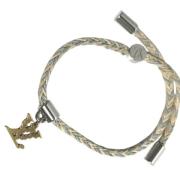 Pre-owned Leather bracelets Louis Vuitton Vintage , Gray , Dames