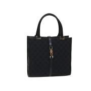 Pre-owned Canvas gucci-bags Gucci Vintage , Black , Dames