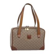 Pre-owned Canvas celine-bags Celine Vintage , Beige , Dames