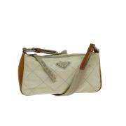 Pre-owned Nylon prada-bags Prada Vintage , Beige , Dames