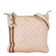 Pre-owned Canvas gucci-bags Gucci Vintage , Pink , Dames