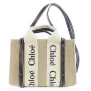 Pre-owned Canvas handbags Chloé Pre-owned , Beige , Dames