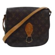 Pre-owned Canvas louis-vuitton-bags Louis Vuitton Vintage , Brown , Da...