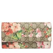 Pre-owned Coated canvas wallets Gucci Vintage , Multicolor , Dames