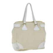 Pre-owned Leather prada-bags Prada Vintage , Beige , Dames