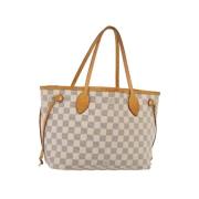 Pre-owned Canvas louis-vuitton-bags Louis Vuitton Vintage , Beige , Da...