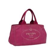 Pre-owned Cotton prada-bags Prada Vintage , Pink , Dames