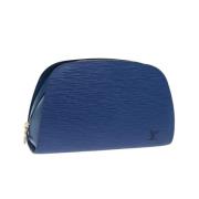 Pre-owned Leather louis-vuitton-bags Louis Vuitton Vintage , Blue , Da...