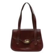 Pre-owned Leather celine-bags Celine Vintage , Red , Dames