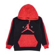 Zwarte Fleece Hoodie met Logo Jordan , Black , Heren