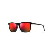 Stijlvolle zonnebril voor buitenactiviteiten Maui Jim , Black , Unisex