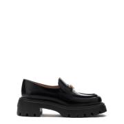 Emerson Loafer Stuart Weitzman , Black , Dames