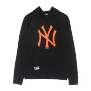 MLB Seizoens Team Logo Hoodie New Era , Black , Heren