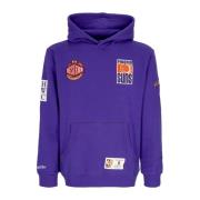 Phoenix Suns Fleece Hoodie Paars Mitchell & Ness , Purple , Heren