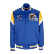 NFL Losram Bomberjack Originele Teamkleuren Mitchell & Ness , Blue , H...