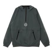 Grijze Windbreaker Anorak Jas voor Mannen Dolly Noire , Gray , Heren