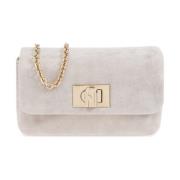 Schoudertas 1927 Mini Furla , Gray , Dames