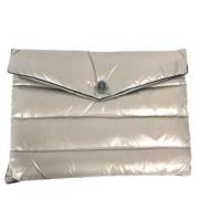 Pre-owned Fabric clutches Moncler Pre-owned , Gray , Heren