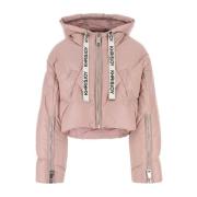 Pastelroze Nylon Donsjas Khrisjoy , Pink , Dames