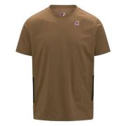 T-Shirts K-Way , Brown , Heren