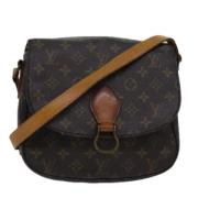 Pre-owned Canvas louis-vuitton-bags Louis Vuitton Vintage , Brown , Da...