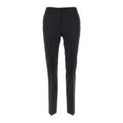 Stretch Polyester Blend Donkergrijze Broek Philosophy di Lorenzo Seraf...