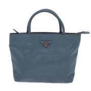 Pre-owned Fabric handbags Prada Vintage , Blue , Dames