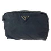 Pre-owned Canvas prada-bags Prada Vintage , Black , Dames