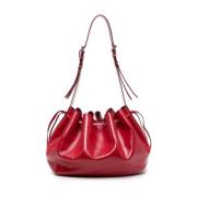 Rode Patentleren Trekkoordtas Givenchy , Red , Dames