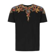 T-Shirts Marcelo Burlon , Black , Heren