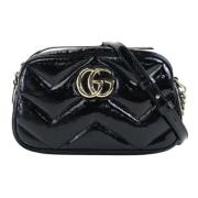 Pre-owned Leather gucci-bags Gucci Vintage , Black , Dames