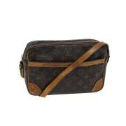 Pre-owned Canvas louis-vuitton-bags Louis Vuitton Vintage , Brown , Da...