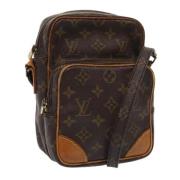 Pre-owned Canvas louis-vuitton-bags Louis Vuitton Vintage , Brown , Da...