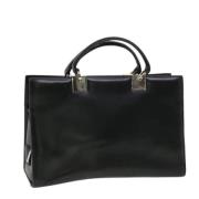 Pre-owned Leather handbags Salvatore Ferragamo Pre-owned , Black , Dam...