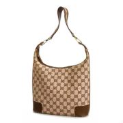 Pre-owned Canvas gucci-bags Gucci Vintage , Brown , Dames