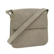 Pre-owned Leather shoulder-bags Salvatore Ferragamo Pre-owned , Beige ...