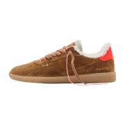 Mega T Shearling Chocolate/Fluo Peach Hidnander , Brown , Dames