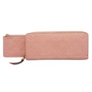 Pre-owned Fabric wallets Louis Vuitton Vintage , Pink , Dames