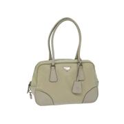 Pre-owned Nylon prada-bags Prada Vintage , Beige , Dames