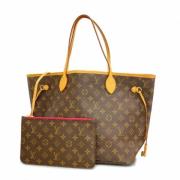 Pre-owned Fabric louis-vuitton-bags Louis Vuitton Vintage , Brown , Da...