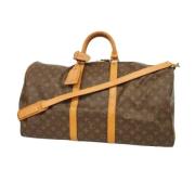 Pre-owned Canvas travel-bags Louis Vuitton Vintage , Brown , Dames