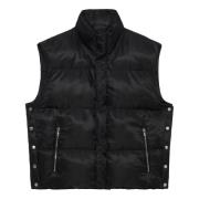 Stijlvolle Puffer Vest Jas 1989 Studio , Black , Heren